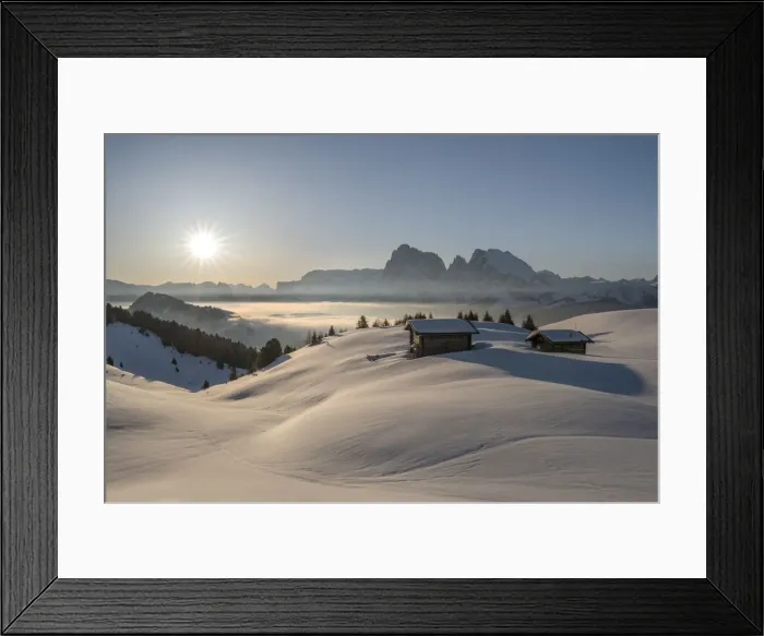 Framed Print : Alpe di Siusi / Seiser Alm, Dolomites, South Tyrol, Italy Framed Print : Alpe di Siusi / Seiser Alm, Dolomites, South Tyrol, Italy