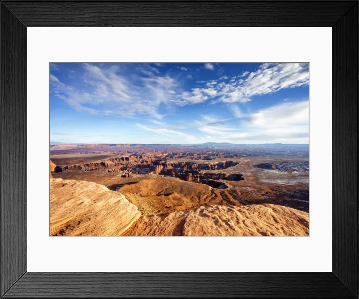 Framed Print : Grand View Point Overlook, Canyonlands National Park, Moab, Utah, USA Framed Print : Grand View Point Overlook, Canyonlands National Park, Moab, Utah, USA