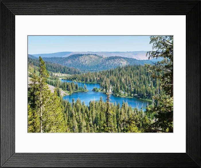 Framed Print : Twin Lakes, Mammoth Lakes, Inyo National Forest, Sierra Nevada, California, USA Framed Print : Twin Lakes, Mammoth Lakes, Inyo National Forest, Sierra Nevada, California, USA