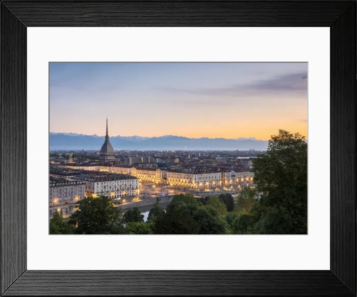 Framed Print : Sunrise at Turin from Monte dei Cappuccini, Turin, Piedmont, Italy, Europe Framed Print : Sunrise at Turin from Monte dei Cappuccini, Turin, Piedmont, Italy, Europe
