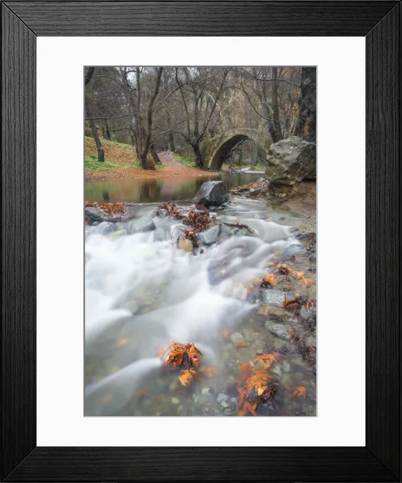 Framed Print : Cyprus, Troodos National Park, tzelefos bridge Framed Print : Cyprus, Troodos National Park, tzelefos bridge