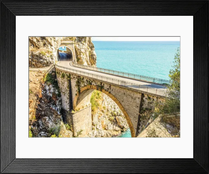 Framed Print : Fiord of Furore, Furore, Amalfi coast, Salerno, Campania, Italy Framed Print : Fiord of Furore, Furore, Amalfi coast, Salerno, Campania, Italy