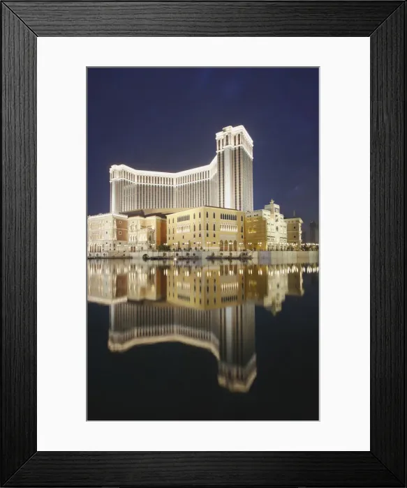 Framed Print : The Venetian Hotel, Taipa, Macau, China Framed Print : The Venetian Hotel, Taipa, Macau, China