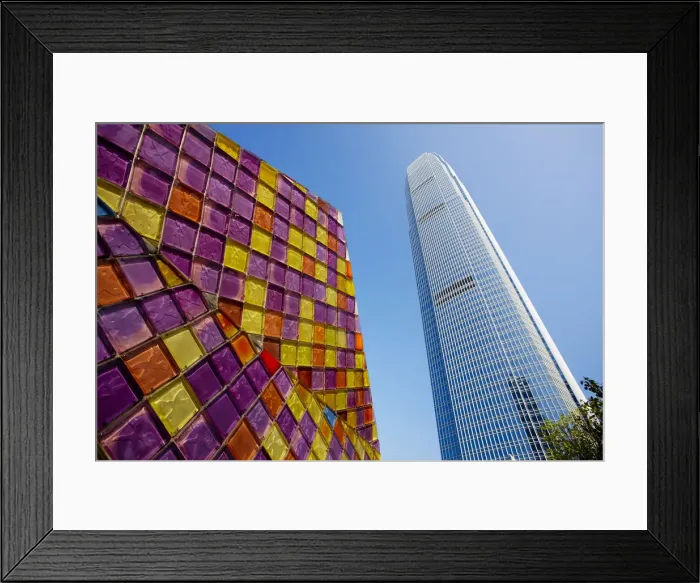 Framed Print : Two International Finance Centre (Two IFC), Central, Hong Kong, China Framed Print : Two International Finance Centre (Two IFC), Central, Hong Kong, China