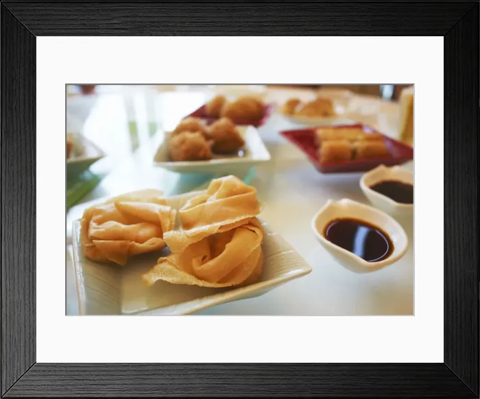 Framed Print : Prawn Wonton at Maxims dim sum restaurant, City Hall, Hong Kong, China Framed Print : Prawn Wonton at Maxims dim sum restaurant, City Hall, Hong Kong, China