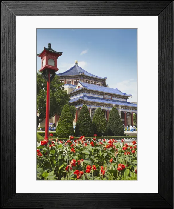 Framed Print : Sun Yat Sen Memorial Hall, Guangzhou, Guangdong Province, China Framed Print : Sun Yat Sen Memorial Hall, Guangzhou, Guangdong Province, China