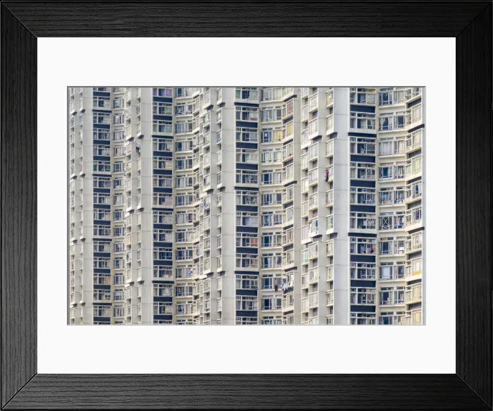 Framed Print : Apartment block towers in Tin Shui Wai, Yuen Long District, New Territories, Hong Kong Framed Print : Apartment block towers in Tin Shui Wai, Yuen Long District, New Territories, Hong Kong