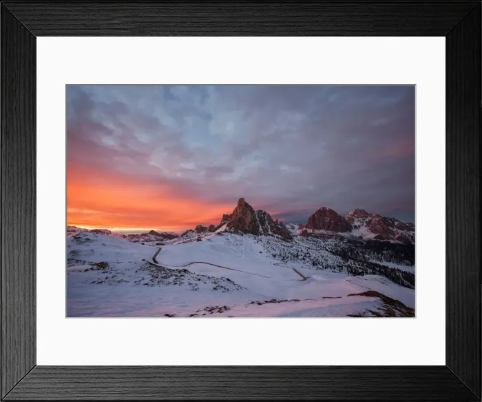 Framed Print : Giau Pass, Ampezzo Dolomites, Cortina d Ampezzo, Belluno, Veneto, Italy Framed Print : Giau Pass, Ampezzo Dolomites, Cortina d Ampezzo, Belluno, Veneto, Italy