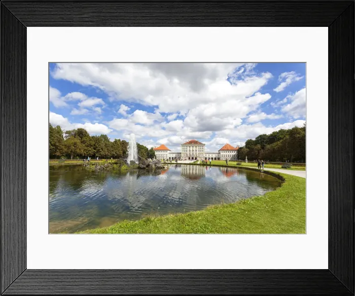 Framed Print : Nymphemburg Palace, Munich, Bavaria, Germany Framed Print : Nymphemburg Palace, Munich, Bavaria, Germany