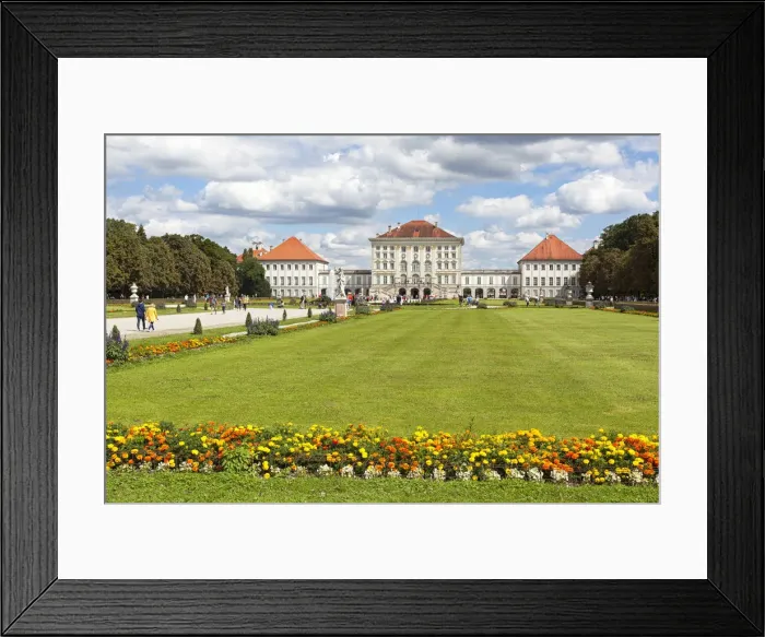 Framed Print : Nymphemburg Palace, Munich, Bavaria, Germany Framed Print : Nymphemburg Palace, Munich, Bavaria, Germany