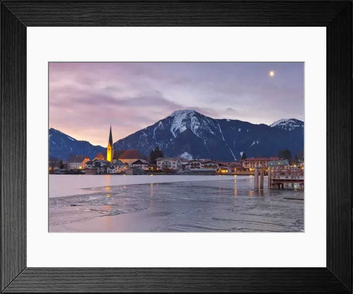 Framed Print : Rottach-Egern at Tegernsee Lake, District Miesbach, Upper Bavaria, Germany Framed Print : Rottach-Egern at Tegernsee Lake, District Miesbach, Upper Bavaria, Germany