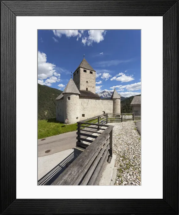 Framed Print : Tor Castle, San Martino in Badia, Badia Valley, South Tyrol, Bolzano province, Italy Framed Print : Tor Castle, San Martino in Badia, Badia Valley, South Tyrol, Bolzano province, Italy