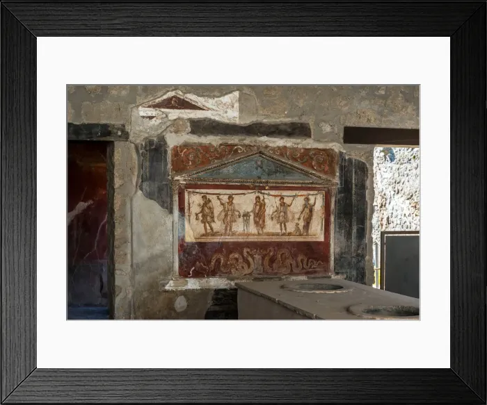 Framed Print : Italy, Campania, Naples, archaeological site of Pompeii Framed Print : Italy, Campania, Naples, archaeological site of Pompeii