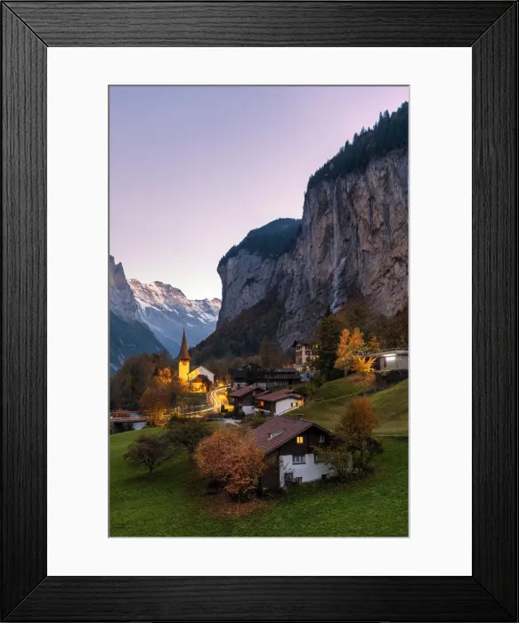 Framed Print : Lauterbrunnen, Canton of Bern, Switzerland, Europe Framed Print : Lauterbrunnen, Canton of Bern, Switzerland, Europe