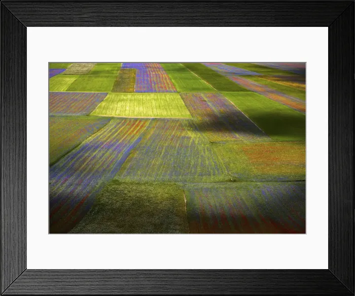 Framed Print : Plain of Castelluccio, Sibillini national Park, Umbria, Italy Framed Print : Plain of Castelluccio, Sibillini national Park, Umbria, Italy