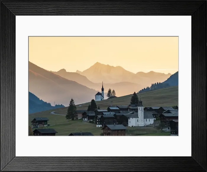 Framed Print : Gluringen, Canton of Valais, Switzerland, Europe Framed Print : Gluringen, Canton of Valais, Switzerland, Europe