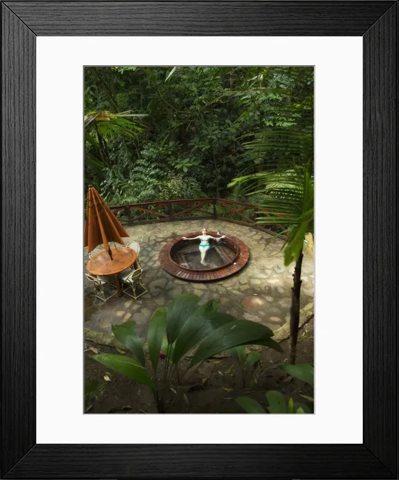 Framed Print : Central America, Costa Rica, Nayara Springs resort (MR) Framed Print : Central America, Costa Rica, Nayara Springs resort (MR)