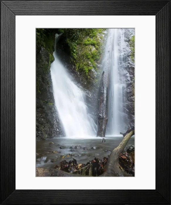 Framed Print : Central America, Costa Rica, waterfall in the Piedras Blancas national park near Playa Framed Print : Central America, Costa Rica, waterfall in the Piedras Blancas national park near Playa