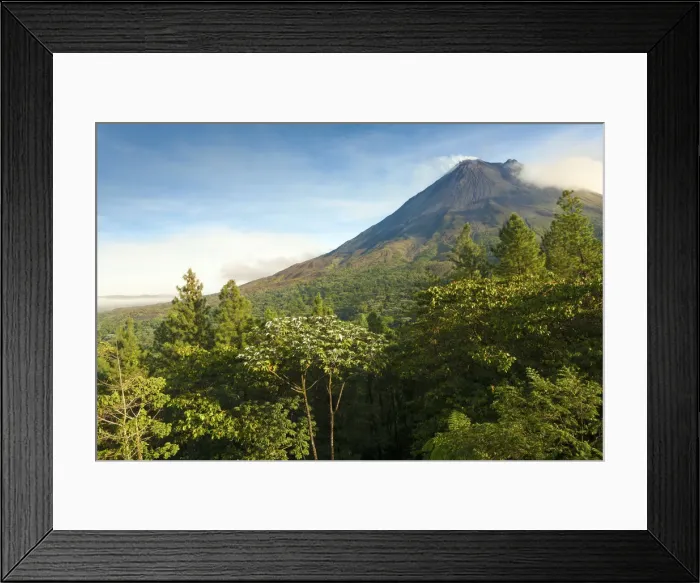 Framed Print : Central America, Costa Rica, La Fortuna, Arenal volcano and national park Framed Print : Central America, Costa Rica, La Fortuna, Arenal volcano and national park