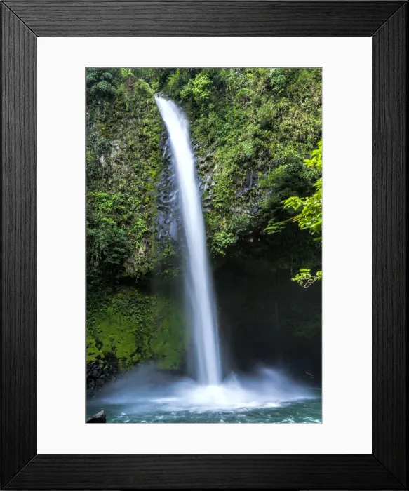 Framed Print : Central America, Costa Rica, Alajuela, La Fortuna, La Fortuna waterfall on the Tenorio Framed Print : Central America, Costa Rica, Alajuela, La Fortuna, La Fortuna waterfall on the Tenorio