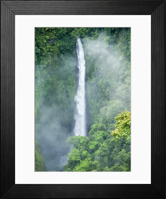 Framed Print : Central America, Costa Rica, Alajuela, Varablanca, La Paz waterfall gardens, view Framed Print : Central America, Costa Rica, Alajuela, Varablanca, La Paz waterfall gardens, view