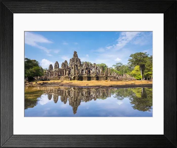 Framed Print : Prasat Bayon temple ruins, Angkor Thom, UNESCO World Heritage Site, Siem Reap Province Framed Print : Prasat Bayon temple ruins, Angkor Thom, UNESCO World Heritage Site, Siem Reap Province