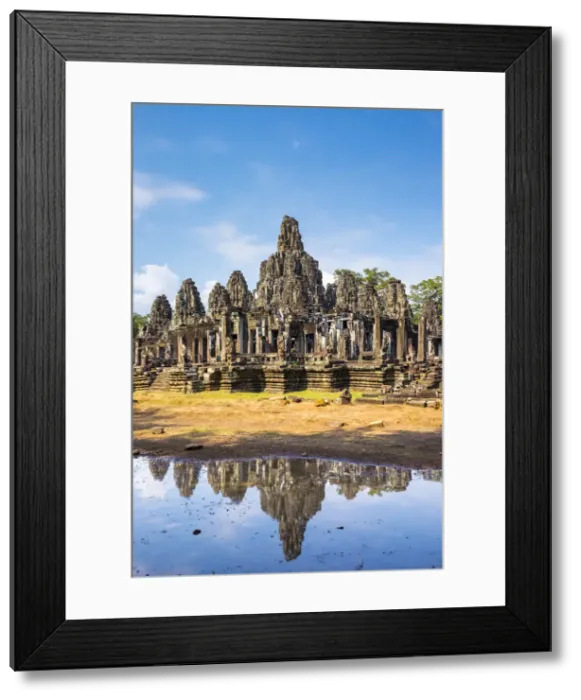 Framed Print : Prasat Bayon temple ruins, Angkor Thom, UNESCO World Heritage Site, Siem Reap Province Framed Print : Prasat Bayon temple ruins, Angkor Thom, UNESCO World Heritage Site, Siem Reap Province