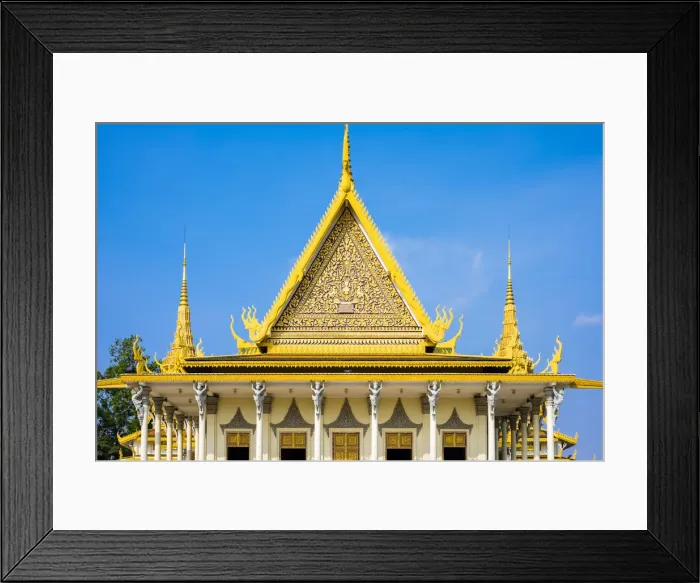 Framed Print : Throne Hall (Preah Thineang Dheva Vinnichay) of the Royal Palace, Phnom Penh, Cambodia Framed Print : Throne Hall (Preah Thineang Dheva Vinnichay) of the Royal Palace, Phnom Penh, Cambodia