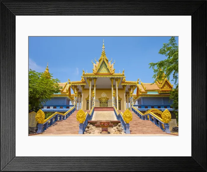 Framed Print : Wat Samrong Knong, Battambang Province, Cambodia Framed Print : Wat Samrong Knong, Battambang Province, Cambodia