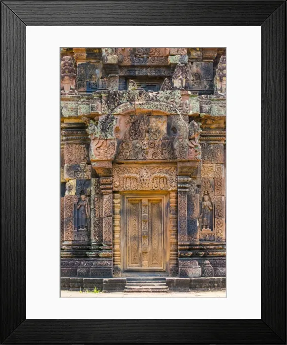 Framed Print : Prasat Banteay Srei temple ruins, UNESCO World Heritage Site, Siem Reap Province Framed Print : Prasat Banteay Srei temple ruins, UNESCO World Heritage Site, Siem Reap Province