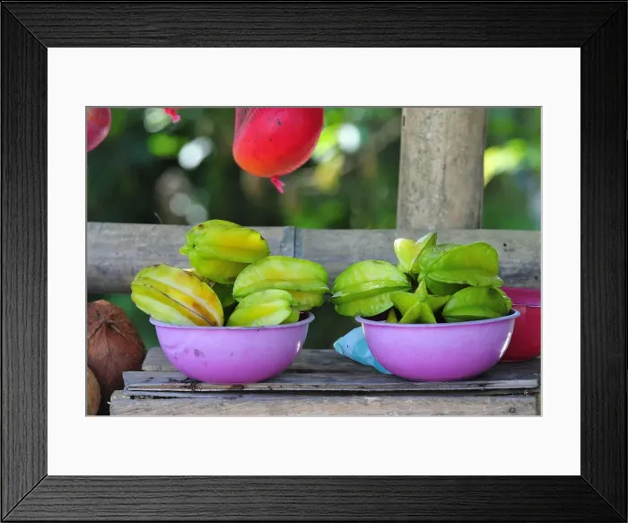 Framed Print : Fruit Stand in a market, Colombia, South America Framed Print : Fruit Stand in a market, Colombia, South America