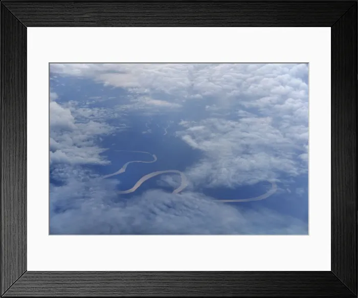 Framed Print : Flight over the amazon rain forest, Putomayo River from above, Colombia Framed Print : Flight over the amazon rain forest, Putomayo River from above, Colombia