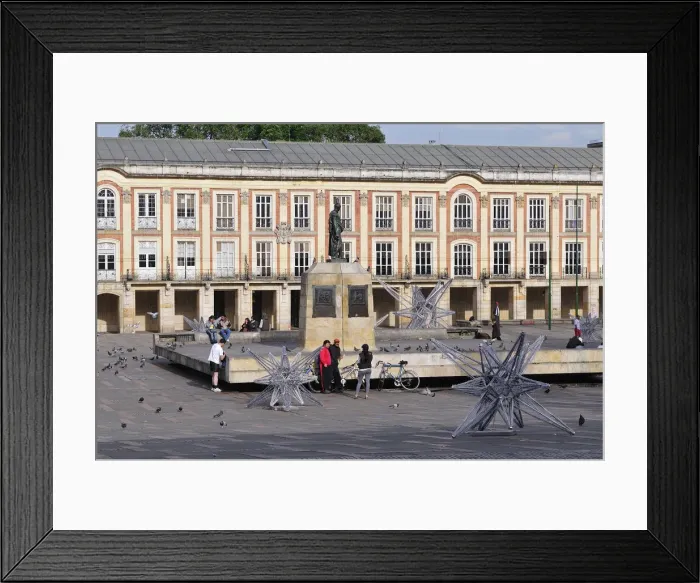 Framed Print : Colegio Mayor de St. Bartolome, Bogota, Colombia