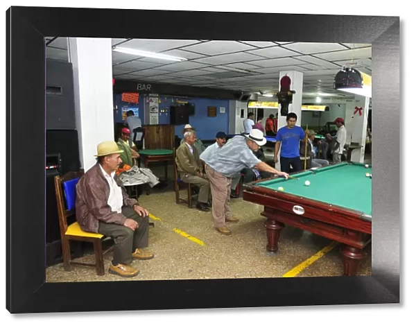 Pool hall in Filandia, Colombia, South America