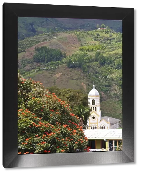 Church in Inza, Colombia, South America