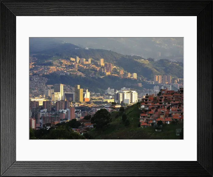 Framed Print : City of Medellin, Colombia, South America Framed Print : City of Medellin, Colombia, South America