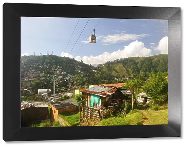 Medellin Cable Car, Colombia, South America