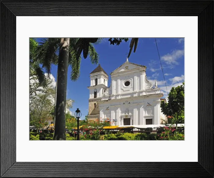 Framed Print : Iglesia de Santa Barbara, Santa Fe de Antioquia, Colombia, South America Framed Print : Iglesia de Santa Barbara, Santa Fe de Antioquia, Colombia, South America