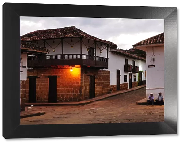 Colonial town of Barichara, Colombia, South America