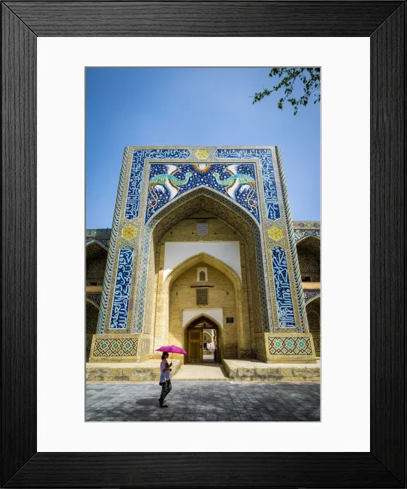 Framed Print : Nadir Divan Begi, Madrasah, Bukhara, Uzbekistan, Central Asia Framed Print : Nadir Divan Begi, Madrasah, Bukhara, Uzbekistan, Central Asia