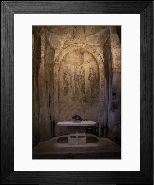 Framed Print : Church of the Madonna delle Virtu, Matera, Basilicata, Italy, Europe Framed Print : Church of the Madonna delle Virtu, Matera, Basilicata, Italy, Europe