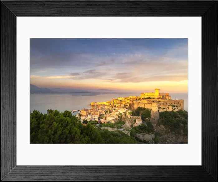 Framed Print : sunset in Gaeta city. Europe, Italy, Lazio, Latina province, Gaeta Framed Print : sunset in Gaeta city. Europe, Italy, Lazio, Latina province, Gaeta