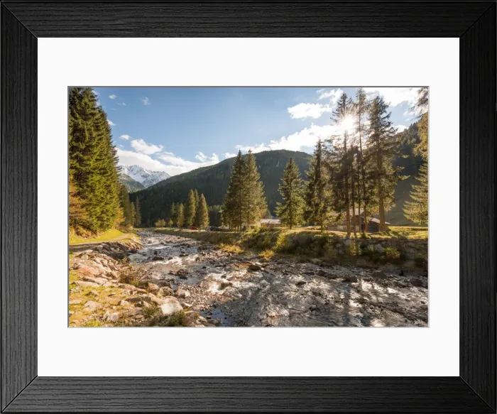 Framed Print : Rabbi valley at sunset Framed Print : Rabbi valley at sunset