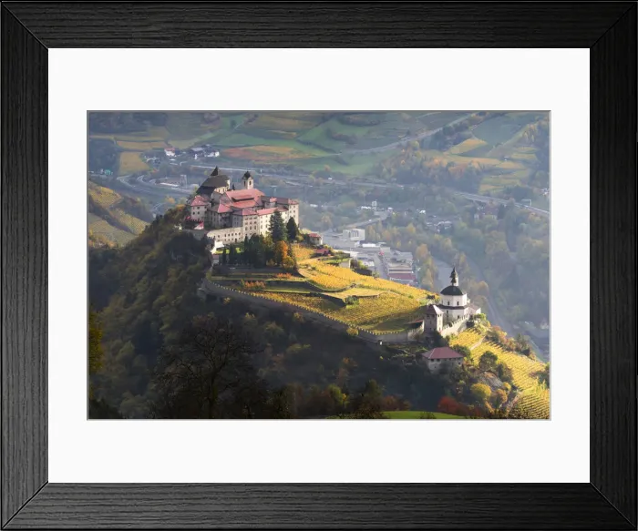 Framed Print : Sabbiona convent in Isarco valley Europe, Italy, Trentino Alto Adige, Bolzano Framed Print : Sabbiona convent in Isarco valley Europe, Italy, Trentino Alto Adige, Bolzano