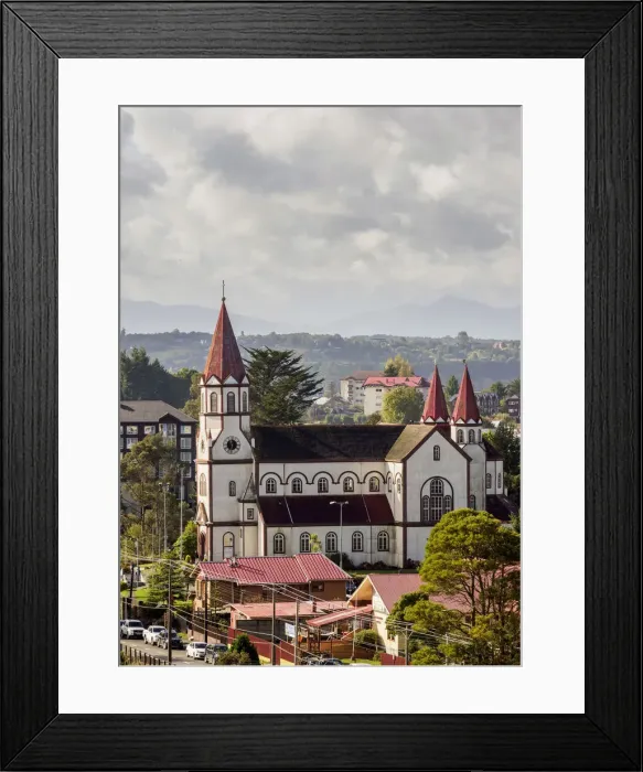 Framed Print : Sagrado Corazon de Jesus Church, Puerto Varas, Llanquihue Province, Los Lagos Region Framed Print : Sagrado Corazon de Jesus Church, Puerto Varas, Llanquihue Province, Los Lagos Region