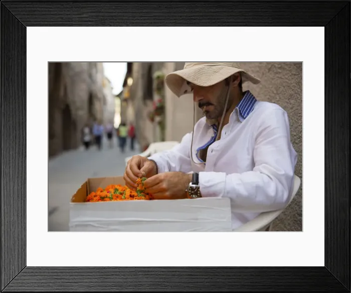 Framed Print : Europe, Italy, Umbria, Perugia district, Spello