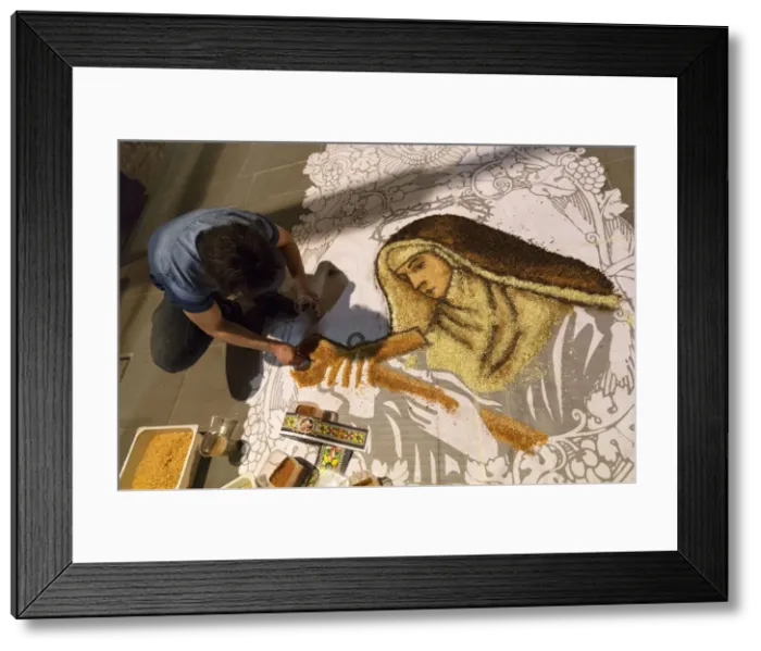 Framed Print : Europe, Italy, Umbria, Perugia district, Spello