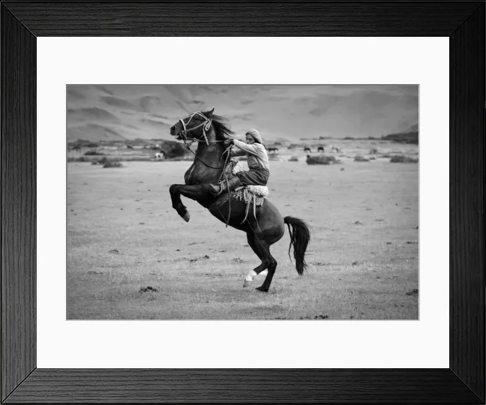 Framed Print : South America, Patagonia, Chile, Torres del Paine National Park, Gauchos on horseback Framed Print : South America, Patagonia, Chile, Torres del Paine National Park, Gauchos on horseback
