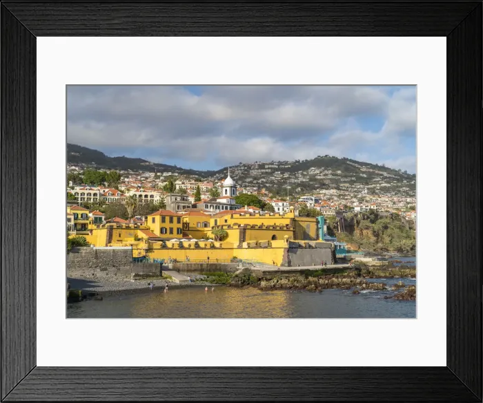 Framed Print : Sao Tiago fortress, Funchal, Madeira Island, Portugal Framed Print : Sao Tiago fortress, Funchal, Madeira Island, Portugal