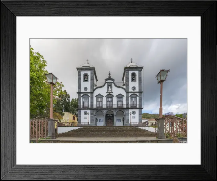 Framed Print : The church of Nossa Senhora do Monte. Funchal, Madeira Island, Portugal Framed Print : The church of Nossa Senhora do Monte. Funchal, Madeira Island, Portugal